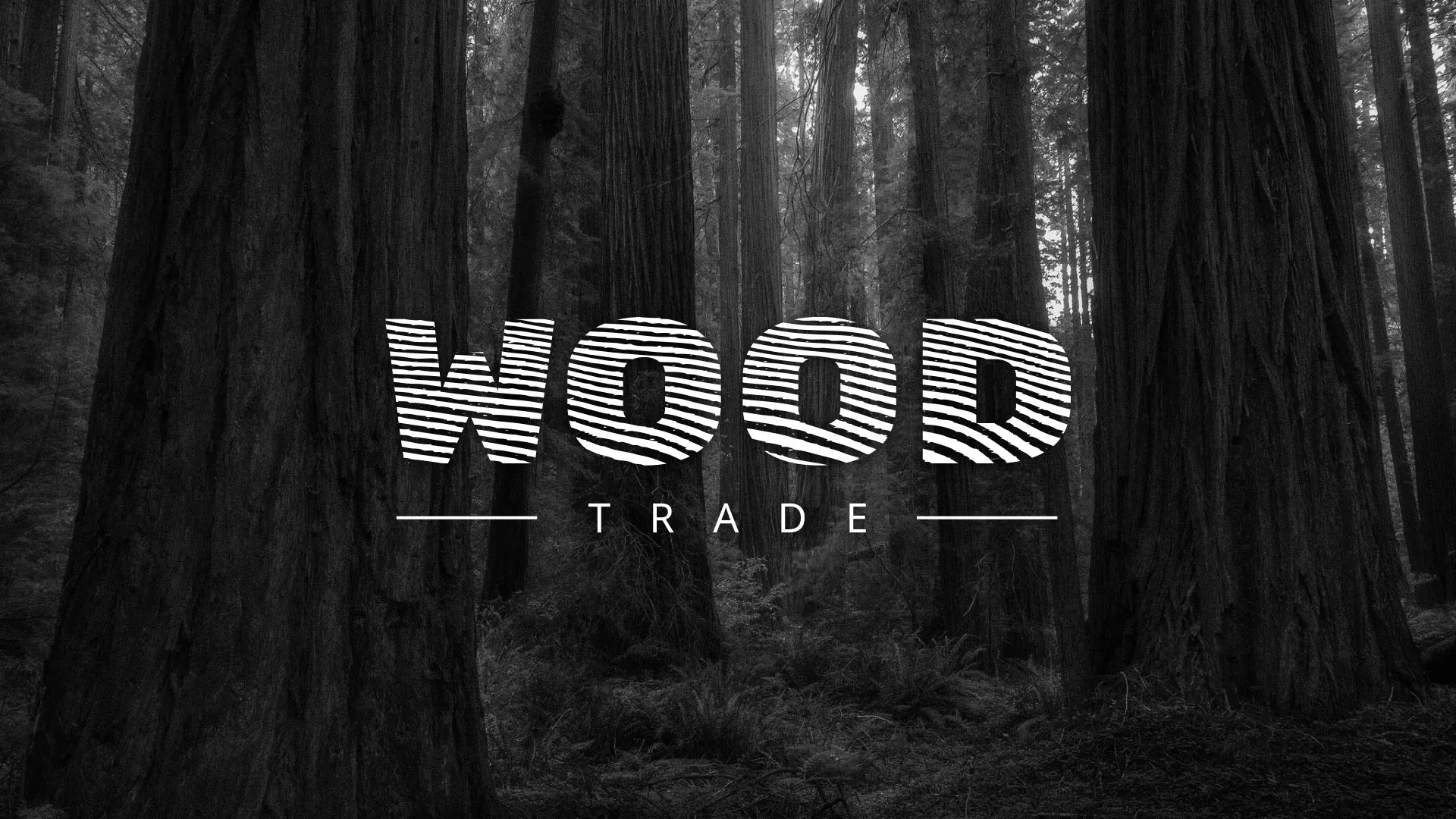 Разработка логотипа для компании «Wood Trade» в Пестово